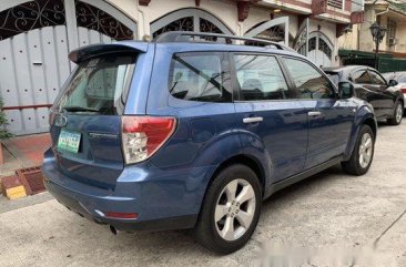 Sell Blue 2012 Subaru Forester at 62580 km 