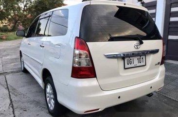 Selling White Toyota Innova 2013 at 50000 km 