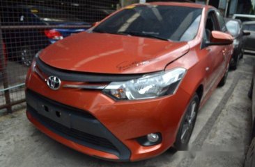 Orange Toyota Vios 2017 Automatic Gasoline for sale