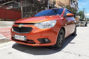 Orange Chevrolet Sail 2017 for sale in Quezon City