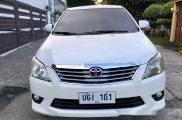 Selling White Toyota Innova 2013 at 50000 km 