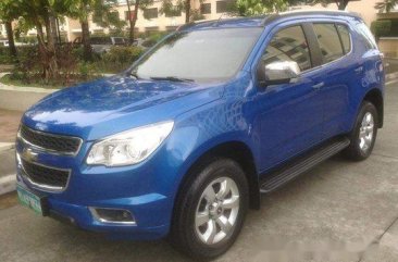 Selling Blue Chevrolet Trailblazer 2013 Automatic Gasoline at 55000 km in Mandaluyong