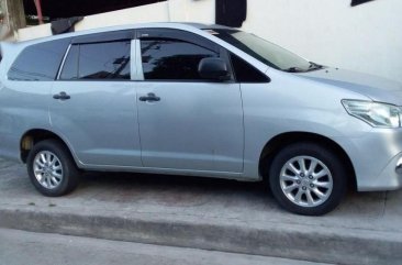 Sell Silver 2016 Toyota Innova Manual Diesel at 20000 km in Marikina