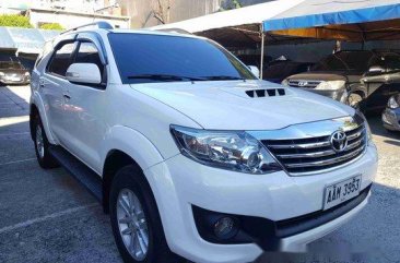 White Toyota Fortuner 2015 for sale in Cainta 