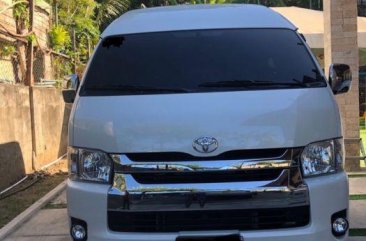 Sell 2nd Hand 2018 Toyota Hiace Automatic Diesel at 5000 km in Cebu City