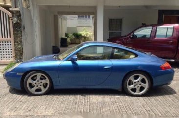Blue Porsche 911 Carrera 2001 Coupe at 37000 km for sale in Pasig City