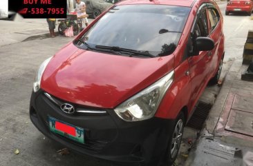 Red Hyundai Eon 2014 for sale in Makati