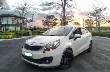 Selling Kia Rio 2013 Manual Gasoline in Lipa