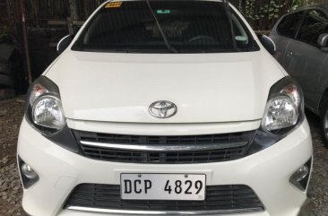 White Toyota Wigo 2017 for sale in Quezon City