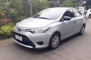 Silver Toyota Vios 2016 Manual Gasoline for sale 