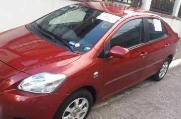 Red Toyota Vios 2008 for sale in Quezon City