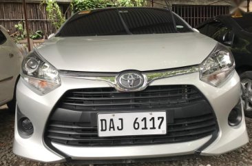 Sell Silver 2019 Toyota Wigo Manual Gasoline in Quezon City
