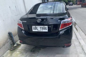 Black Toyota Vios 2015 Manual Gasoline for sale in Quezon City