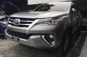 Selling Silver Toyota Fortuner 2017 Automatic Diesel in Quezon City