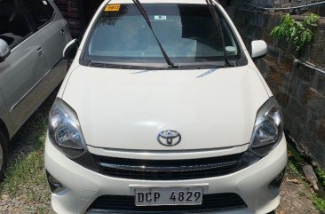 Selling White Toyota Wigo 2017 Hatchback in Quezon City