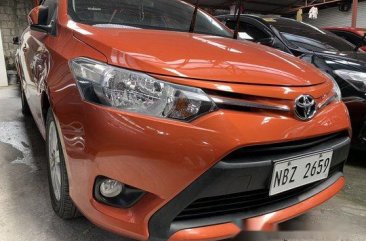 Orange Toyota Vios 2017 at 7000 km for sale