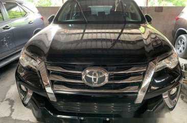 Selling Black Toyota Fortuner 2018 in Quezon City