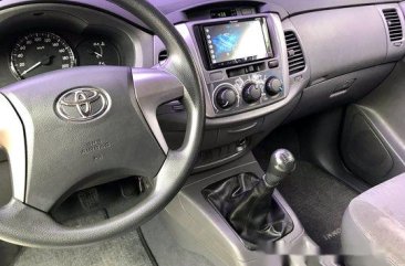 Silver Toyota Innova 2014 Manual Diesel for sale