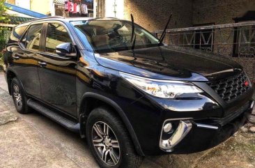 Sell Black 2018 Toyota Fortuner in Quezon City