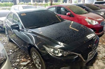 Sell Black 2016 Mazda 3 Automatic Gasoline at 35000 km in Makati