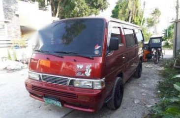 Red Nissan Urvan 2010 for sale in Pagsanjan