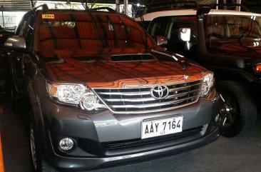 Selling Grey Toyota Fortuner 2014 Automatic Diesel in Pasig City