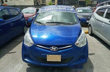 Blue Hyundai Eon 2016 at 49660 km for sale