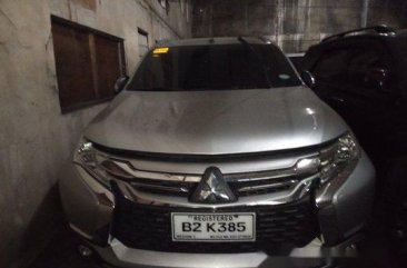 Silver Mitsubishi Montero Sport 2018 for sale in Makati