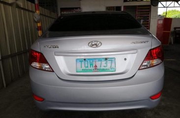 Selling Hyundai Accent 2012 Manual Gasoline in Lucena