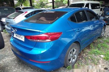 Blue Hyundai Elantra 2018 at 6000 km for sale