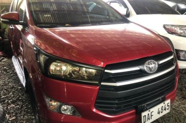 Sell Red 2017 Toyota Innova at 20000 km in Quezon City