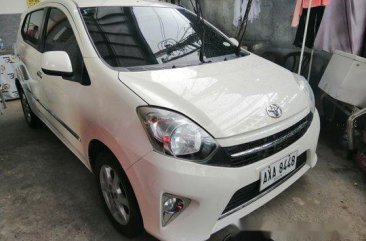 White Toyota Wigo 2014 Manual Gasoline for sale