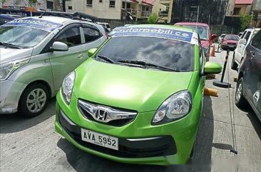 Selling Green Honda Brio 2015 Gasoline Automatic