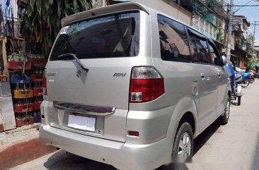 Selling Silver Suzuki Apv 2012 Manual Gasoline at 60000 km