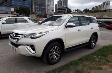 White Toyota Fortuner 2016 for sale Automatic