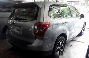 Silver Subaru Forester 2014 Automatic Gasoline for sale in Quezon City