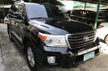 Black Toyota Land Cruiser 2012 at 60000 km for sale in Quezon City