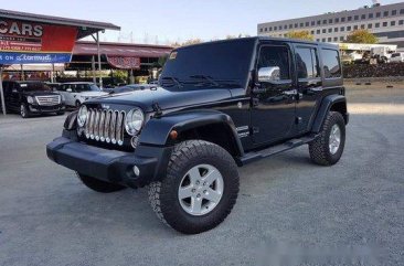 Selling Black Jeep Wrangler 2016 at 22000 km in Pasig