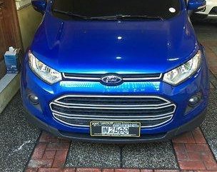 Selling Blue Ford Ecosport 2017 at 16500 km 