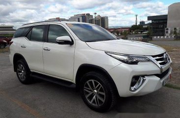 White Toyota Fortuner 2016 for sale Automatic