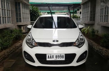 Sell 2nd Hand 2014 Kia Rio Hatchback Automatic Gasoline at 40000 km in Quezon City
