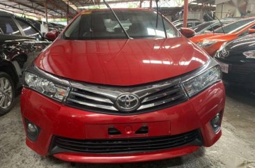 Red Toyota Altis 2017 for sale in Quezon City