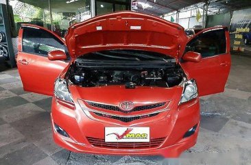 Orange Toyota Vios 2009 at 85000 km for sale 