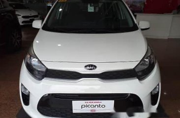 White Kia Picanto 2019 Automatic Gasoline for sale