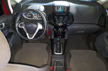 Red Ford Ecosport 2016 at 30000 km for sale