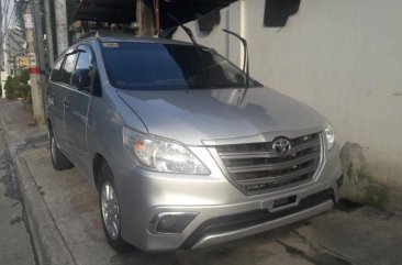 Selling Silver Toyota Innova 2016 Manual Diesel in Marikina