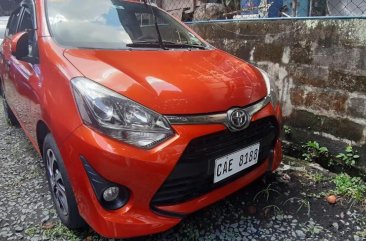 Sell 2nd Hand 2017 Toyota Wigo at 10000 km in Quezon City