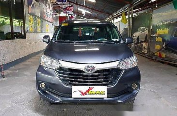 Grey Toyota Avanza 2016 Manual Gasoline for sale