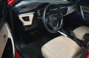 Red Toyota Altis 2017 at 10000 km for sale in Quezon City