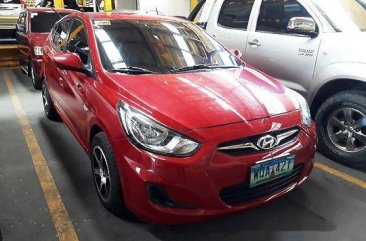 Red Hyundai Accent 2014 Manual Diesel for sale